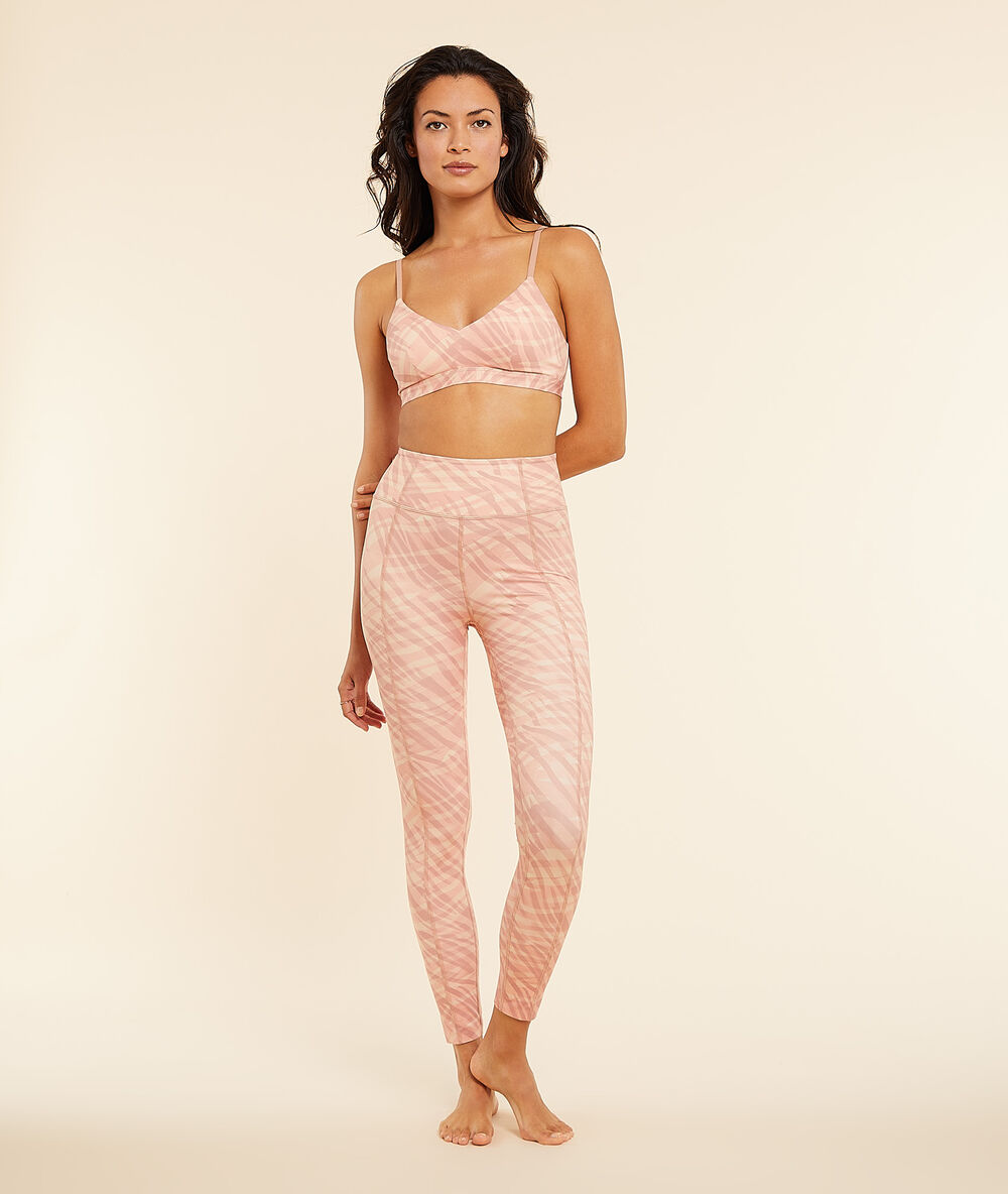 Legging de yoga long taupe.