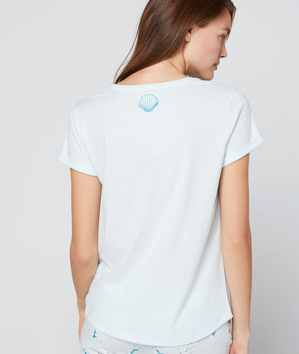 T-shirt imprimé à message T-shirt imprimé à message