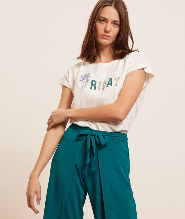Tee-shirt manches courtes "Friday" Tee-shirt manches courtes "Friday";${refinementColor}