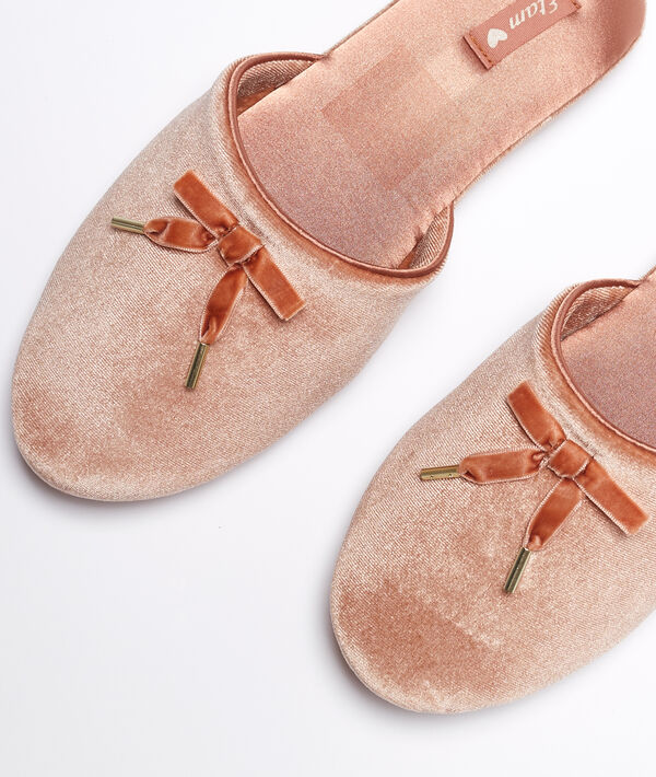 Chaussons velours Chaussons velours