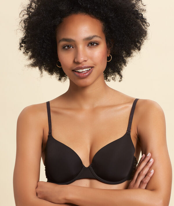Soutien-gorge n°5 - ampliforme light microfibre marron fonce.