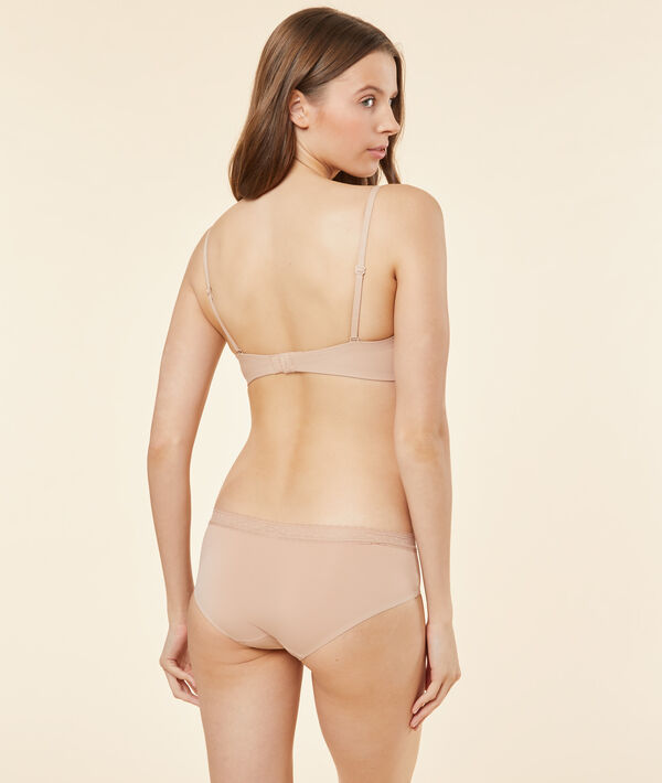 Soutien-gorge sans armatures à coques fines en microfibre Soutien-gorge sans armatures à coques fines en microfibre;${refinementColor}