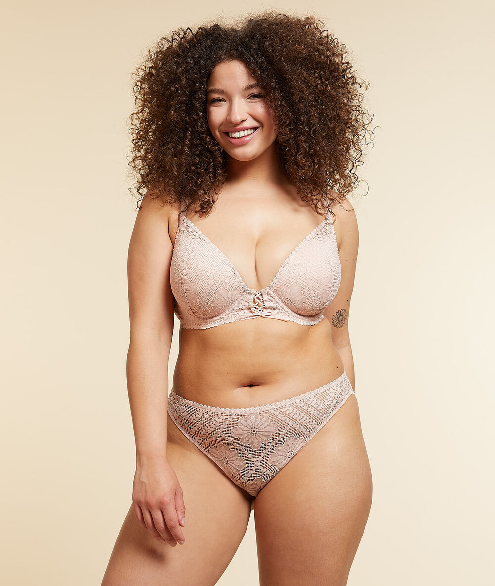 Soutien-gorge n°5 - ampliforme arrondi blush.
