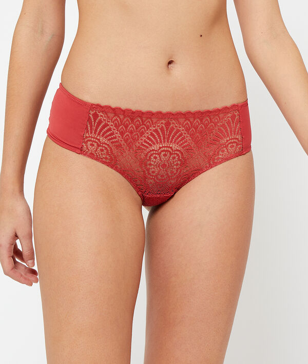 Shorty en dentelle Shorty en dentelle;${refinementColor}