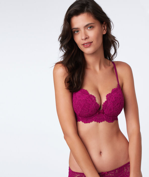 Soutien-gorge N°5 - Ampliforme naturel en dentelle Soutien-gorge N°5 - Ampliforme naturel en dentelle