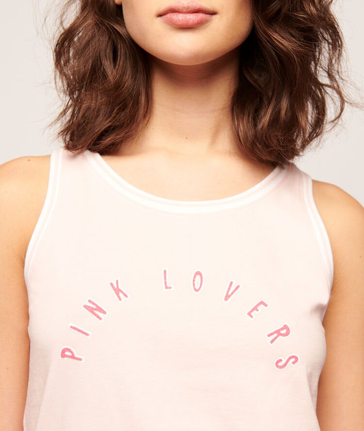 Short panthère rose gris.