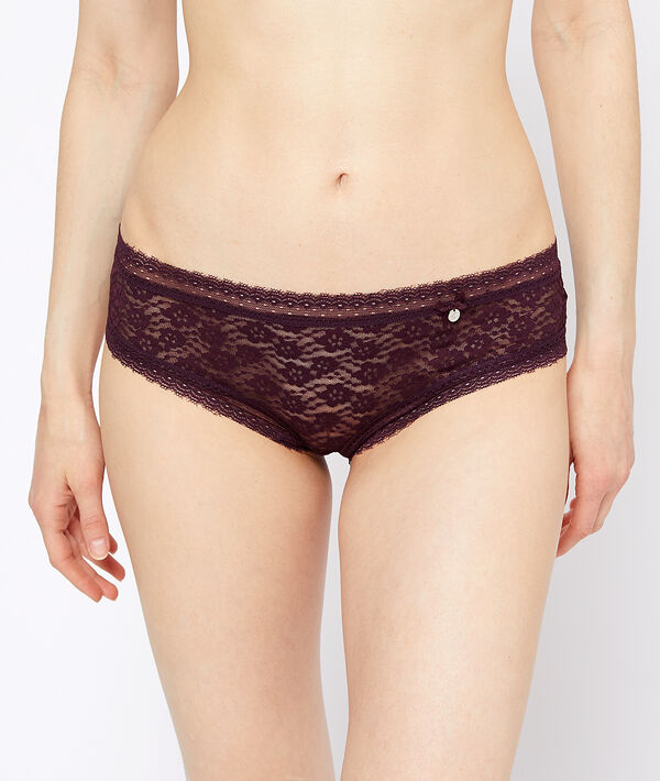 Hipster en dentelle florale Hipster en dentelle florale