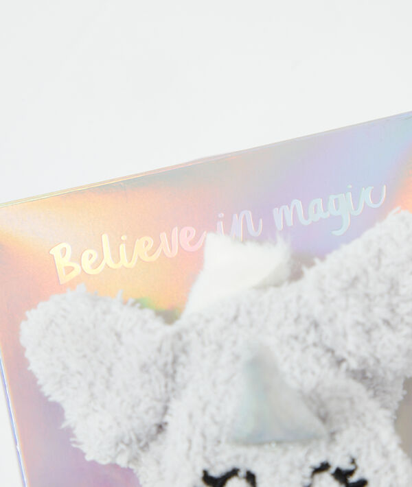 Chaussette cocooning licorne Chaussette cocooning licorne