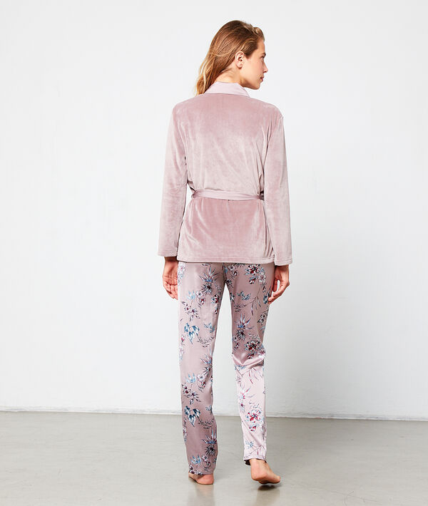 Pyjama 3 pièces satiné Pyjama 3 pièces satiné