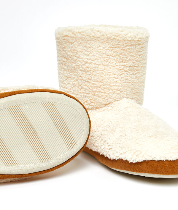 Chaussons bottines doudou Chaussons bottines doudou