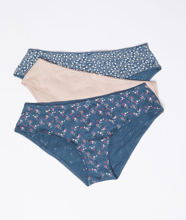 Lot de 3 shortys en coton Lot de 3 shortys en coton
