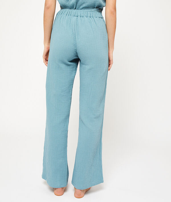 Pantalon fluide évasé Pantalon fluide évasé;${refinementColor}