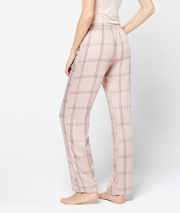 Pantalon imprimé tartan Pantalon imprimé tartan
