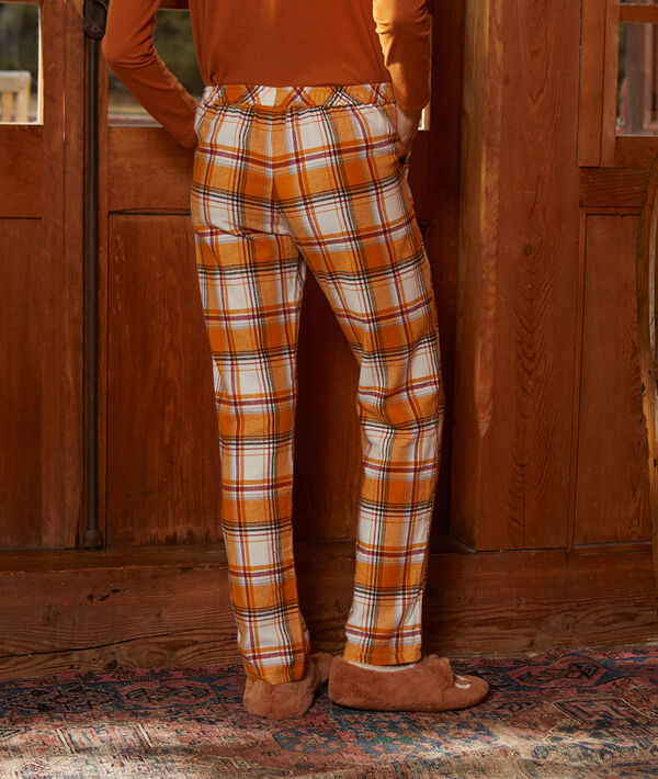 Pantalon imprimé tartan Pantalon imprimé tartan