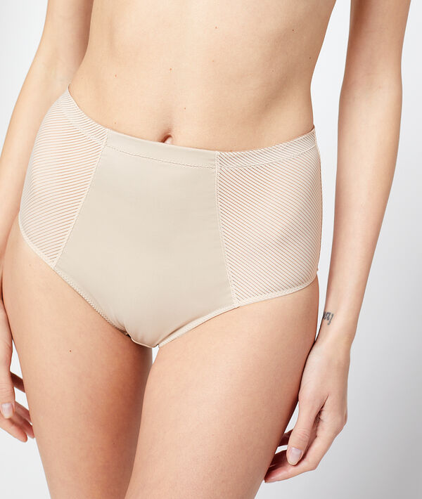 Culotte taille haute niveau 1 : silhouette sculptée peau.