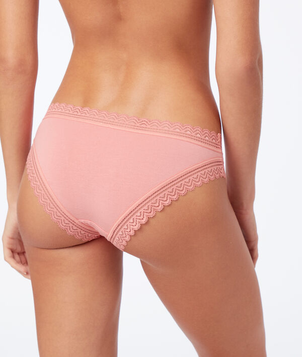 Culotte 90% modal, bords dentelle Culotte 90% modal, bords dentelle