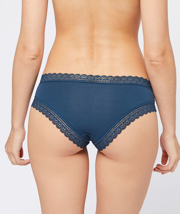 Shorty 90% modal, bords dentelle Shorty 90% modal, bords dentelle