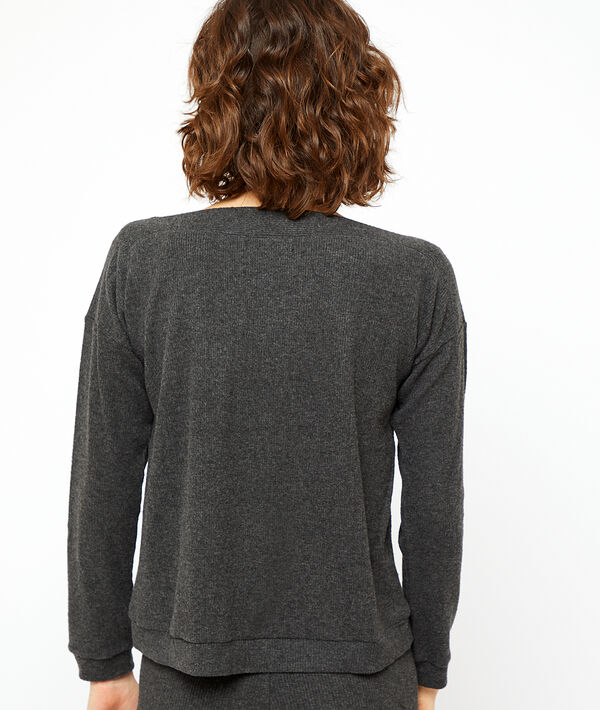Top "Happy Mind" loungewear Top "Happy Mind" loungewear;${refinementColor}