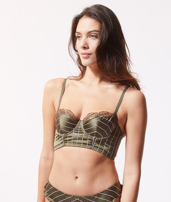 Bustier en soie Bustier en soie;${refinementColor}