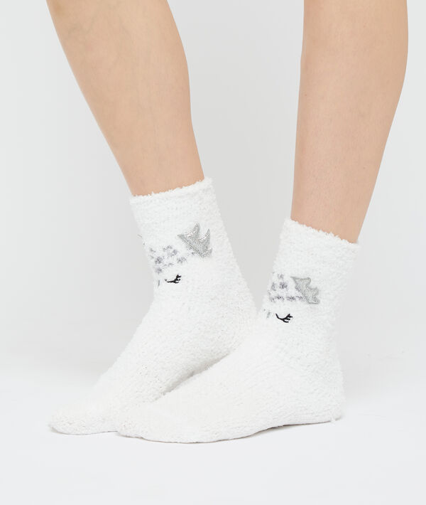 Chaussettes cocooning hiboux Chaussettes cocooning hiboux