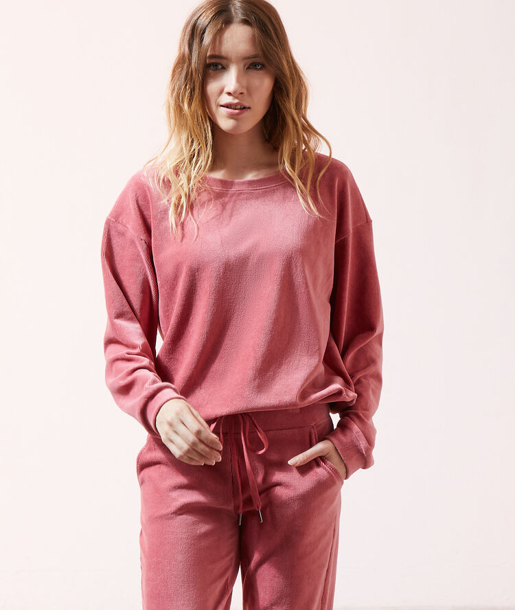 Sweat loungewear rose.