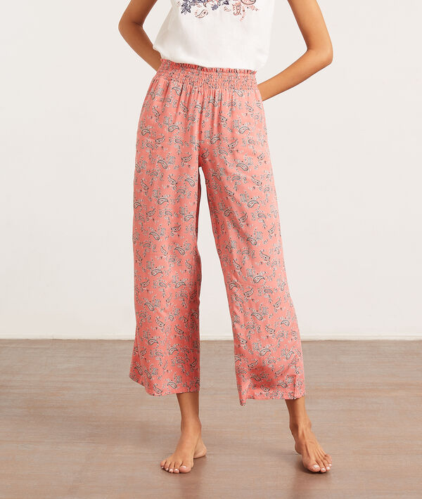 Pantalon de pyjama imprimé bandana Pantalon de pyjama imprimé bandana;${refinementColor}