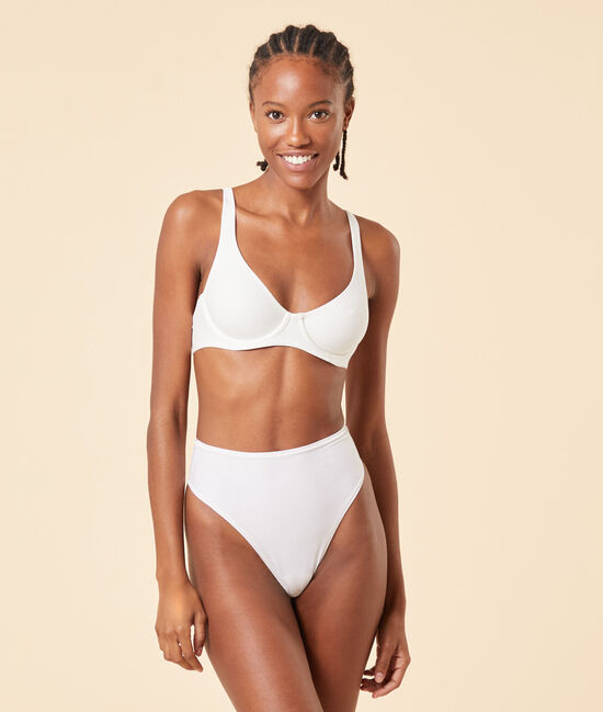 Tanga midi en coton;${refinementColor}