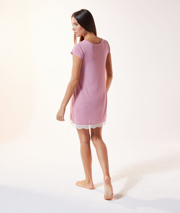 Chemise de nuit bas dentelle Chemise de nuit bas dentelle;${refinementColor}