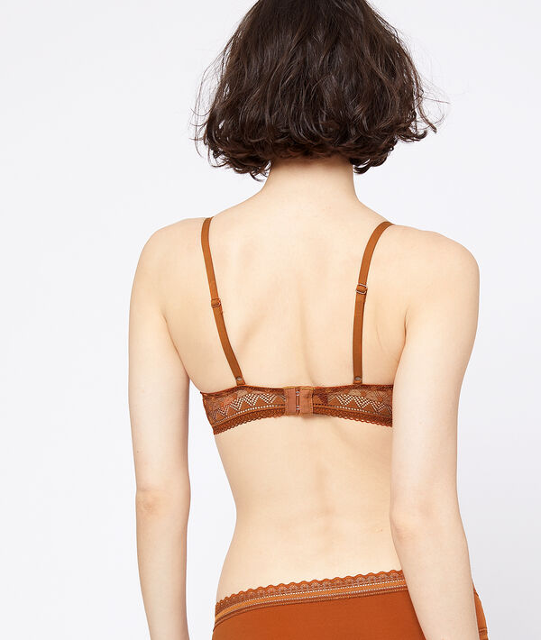 Soutien-gorge N°2 - Push-up plongeant en microfibre Soutien-gorge N°2 - Push-up plongeant en microfibre