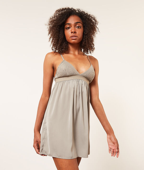 Nuisette décolleté dentelle Nuisette décolleté dentelle;${refinementColor}
