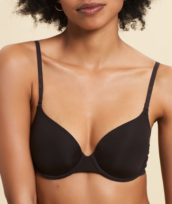 Soutien-gorge n°5 - ampliforme light microfibre marron fonce.