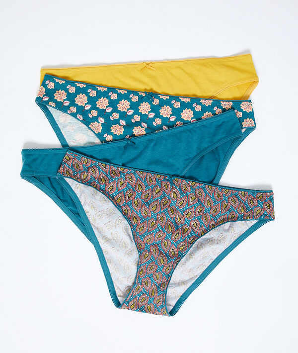 Lot de 4 culottes en coton Lot de 4 culottes en coton