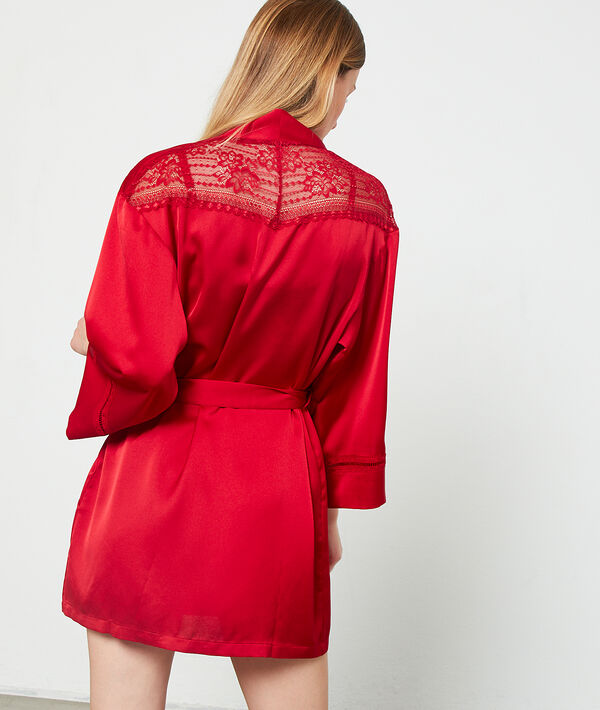 Kimono satiné Kimono satiné