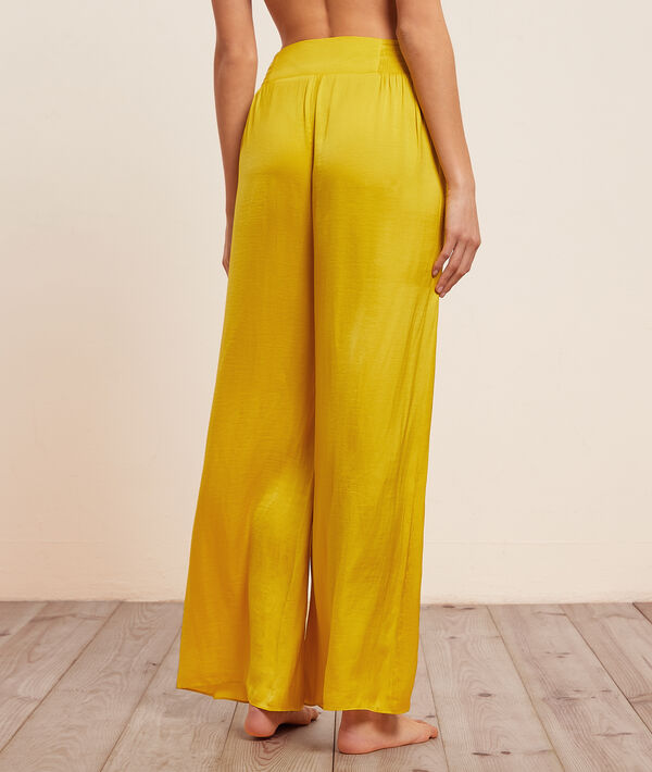 Pantalon de pyjama satiné Pantalon de pyjama satiné;${refinementColor}