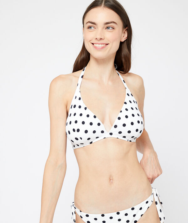Haut de maillot de bain corbeille à pois Haut de maillot de bain corbeille à pois