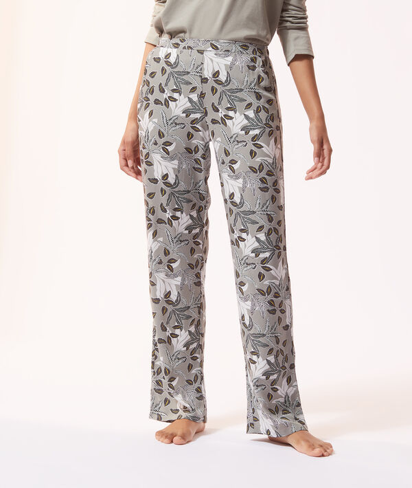 Pantalon de pyjama imprimé floral Pantalon de pyjama imprimé floral;${refinementColor}