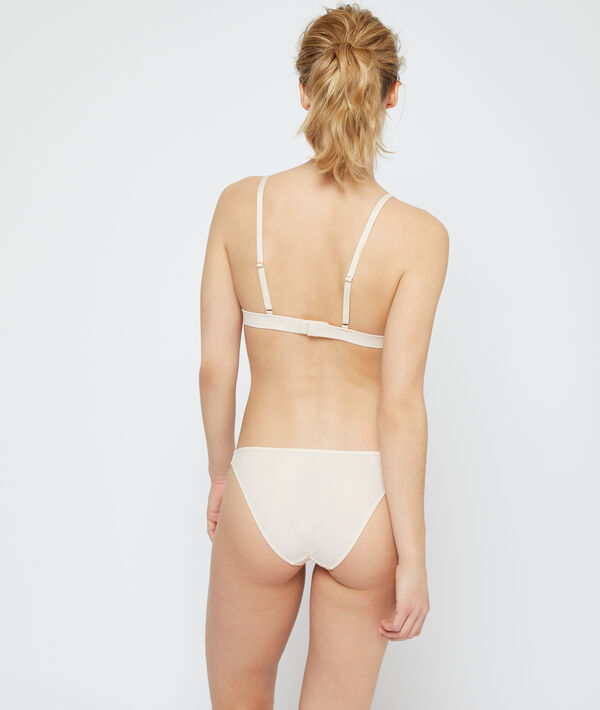 Slip en dentelle et microfibre Slip en dentelle et microfibre;${refinementColor}