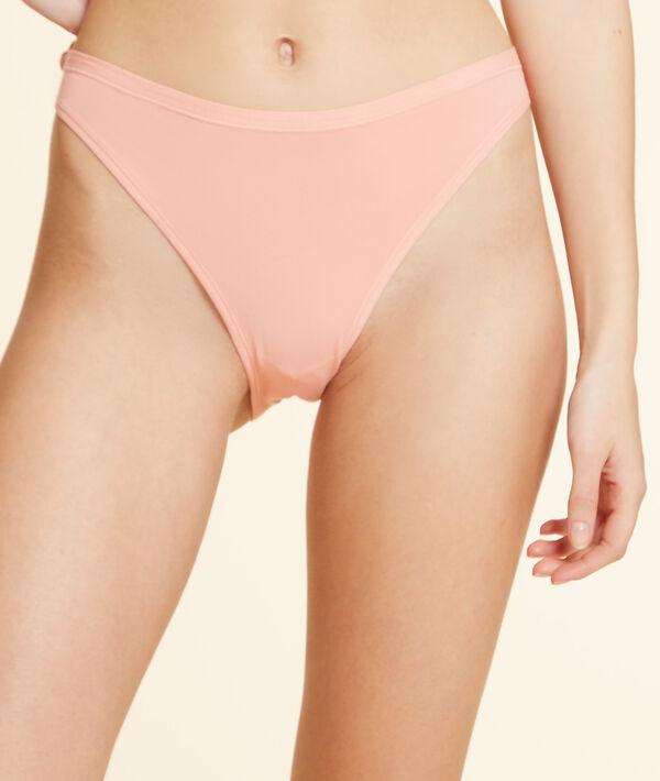 Culotte high leg en coton bio extensible Culotte high leg en coton bio extensible;${refinementColor}