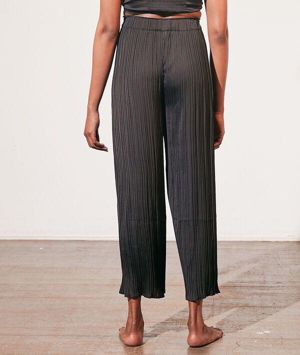 Pantalon de pyjama plissé Pantalon de pyjama plissé;${refinementColor}