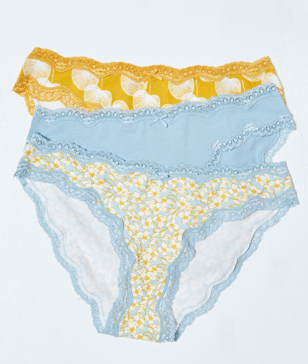 Lot de 3 slips Lot de 3 slips;${refinementColor}