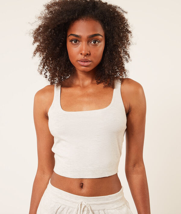 Crop top col carré Crop top col carré;${refinementColor}