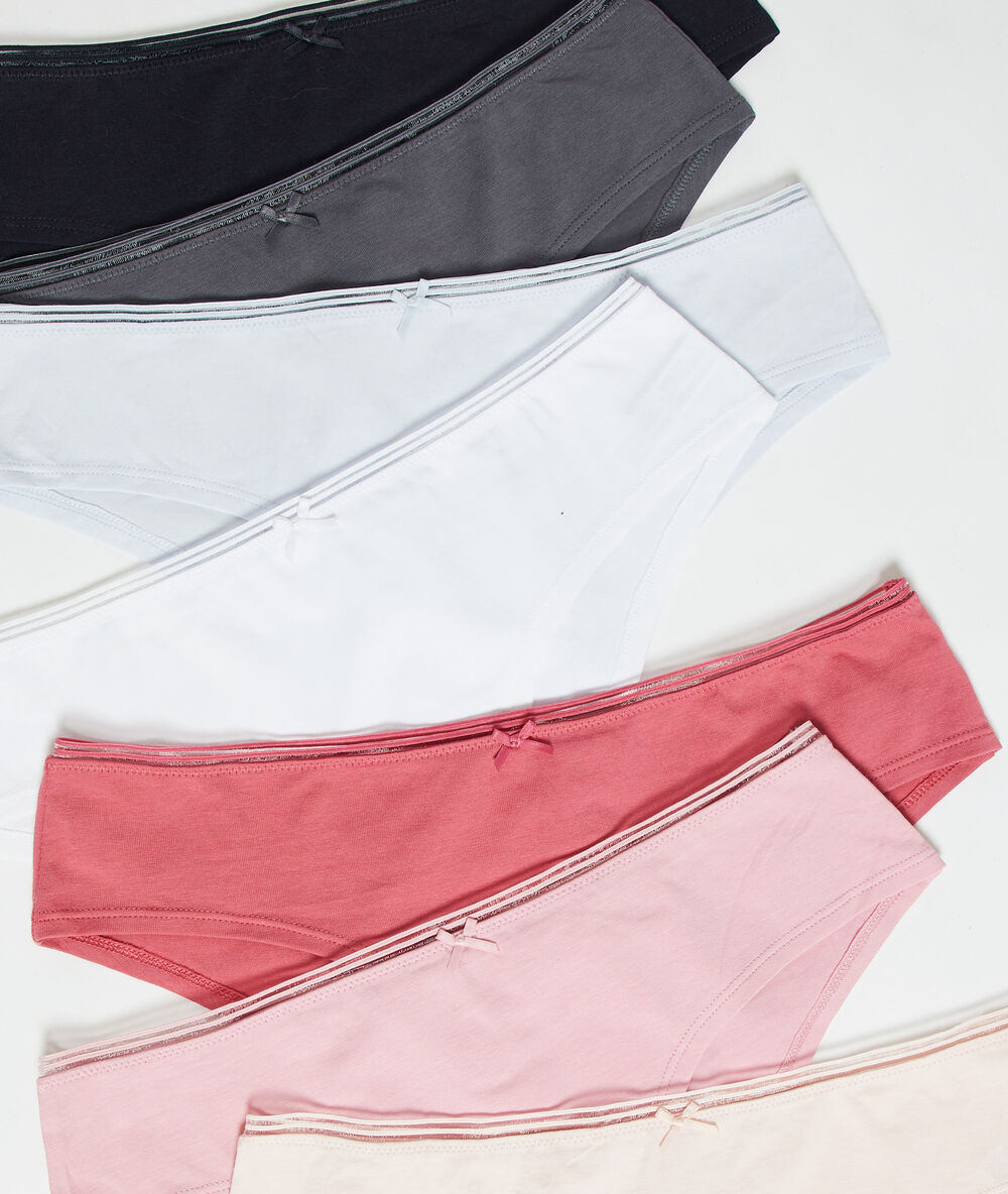 Lot de 7 hipsters multicolore.