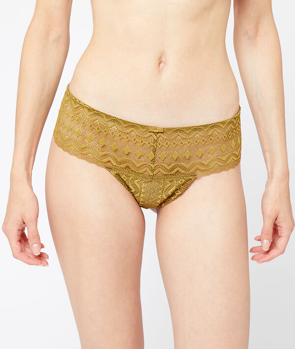 Tanga en dentelle graphique Tanga en dentelle graphique