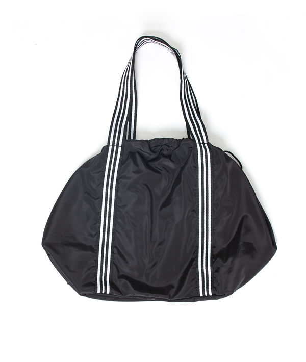 Sac de sport à grandes anses noir.