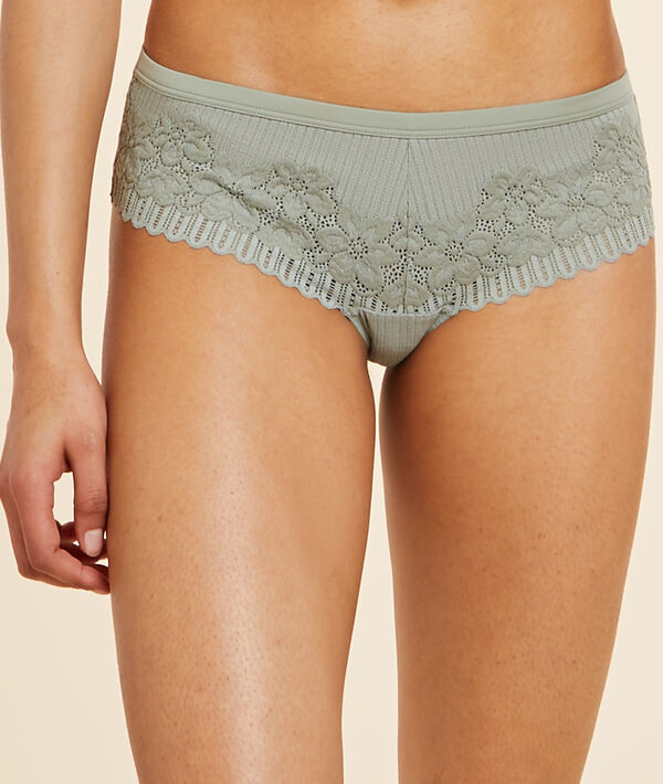 Shorty en dentelle Shorty en dentelle;${refinementColor}