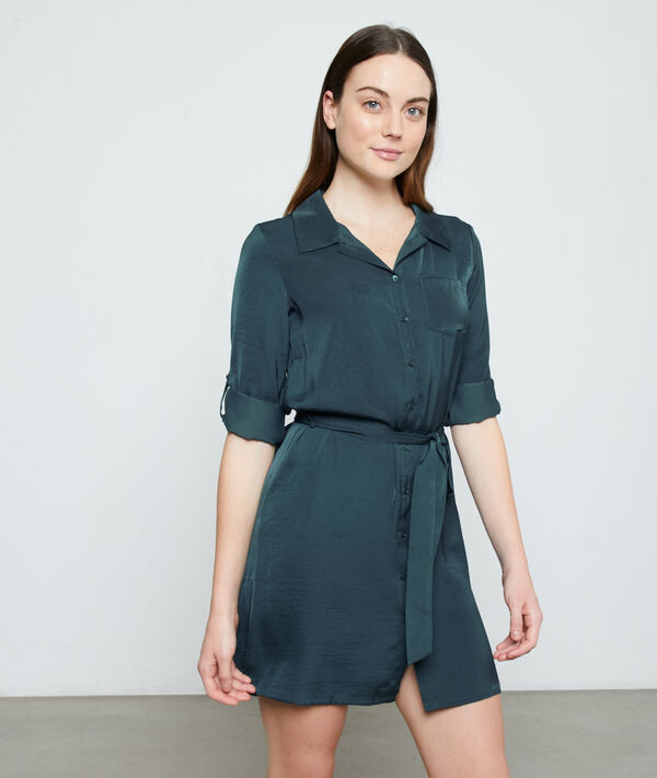 Chemise de nuit ceinturée Chemise de nuit ceinturée