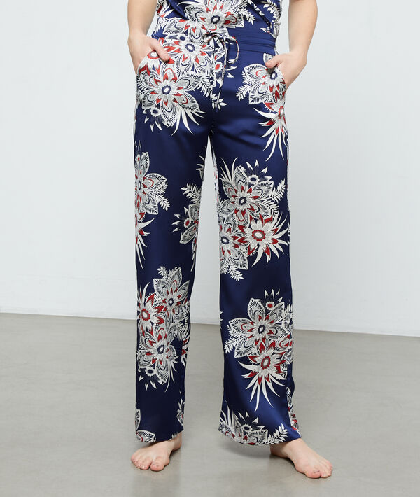 Pantalon satiné Pantalon satiné;${refinementColor}