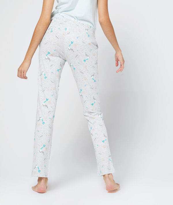 Pantalon imprimé sirène Pantalon imprimé sirène