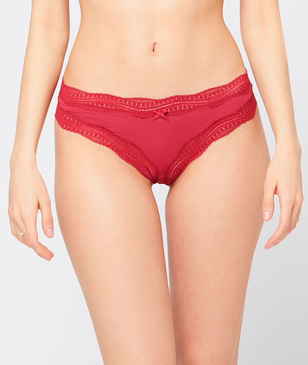 Tanga bords dentelle graphique Tanga bords dentelle graphique