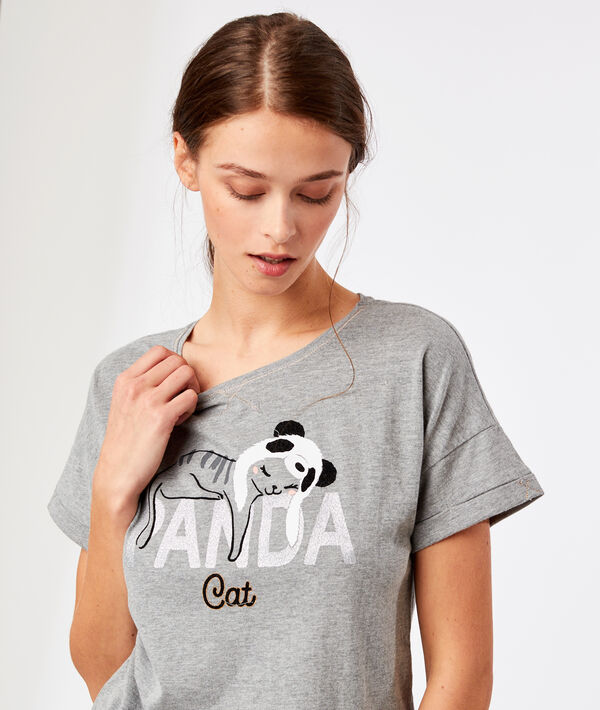 T-shirt "Panda cat" T-shirt "Panda cat";${refinementColor}